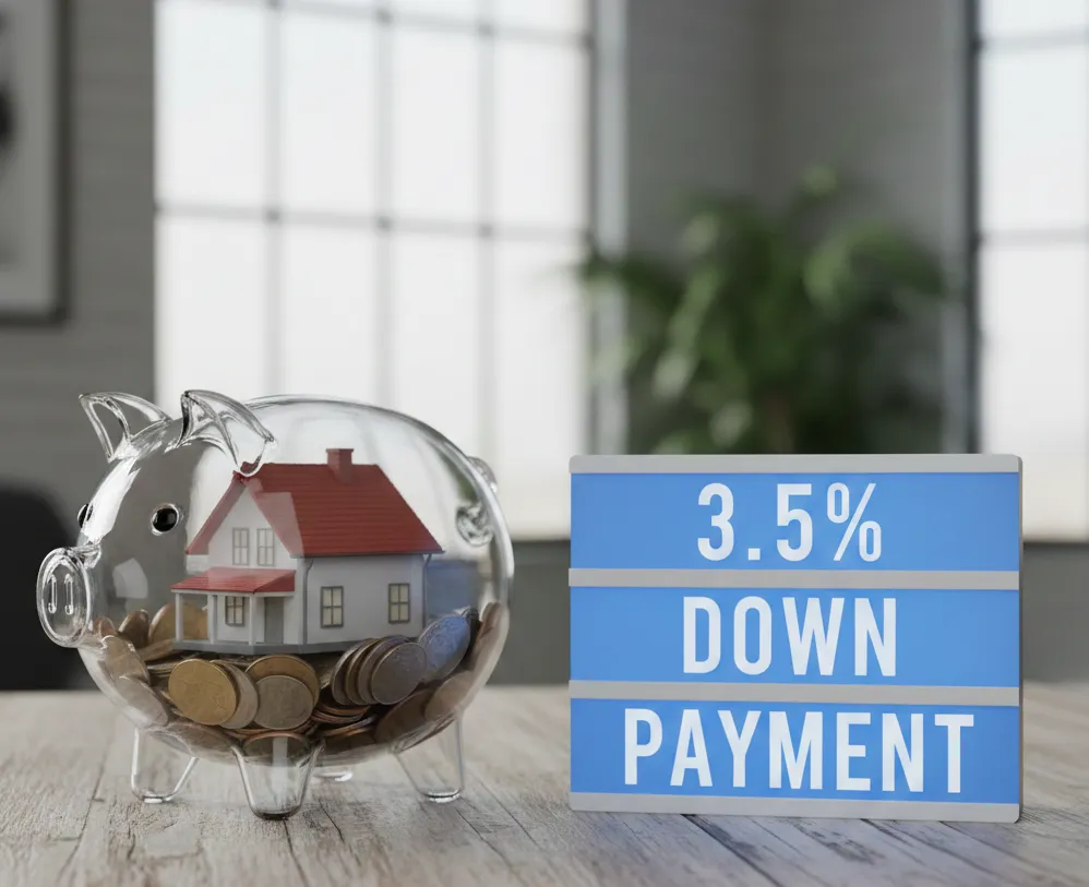 Illustration of saving for a down payment on a home